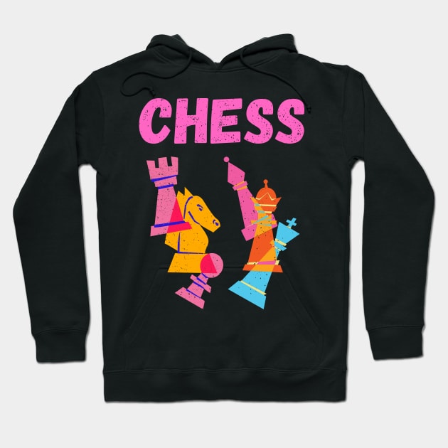 chess Hoodie by William Faria
